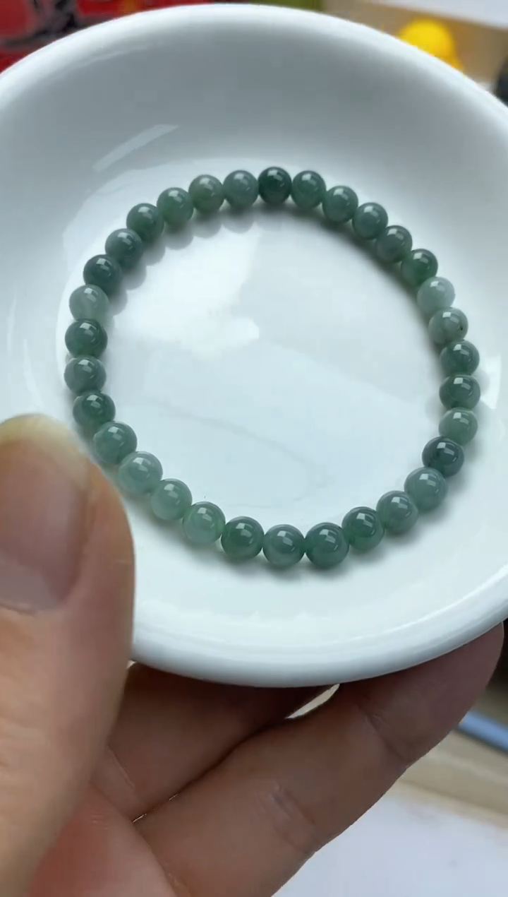 颈饰未镶嵌翡翠24天然缅甸翡翠A货卡5.8