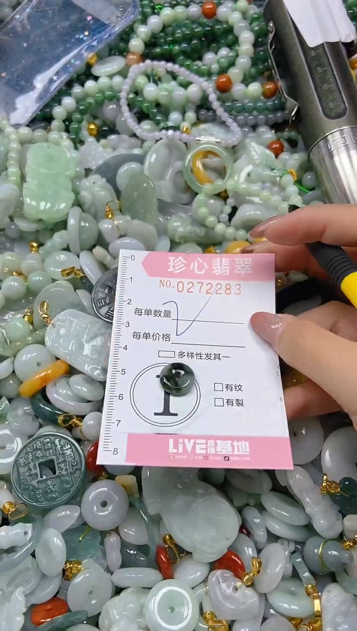 翡翠未镶嵌颈饰闪购0272283