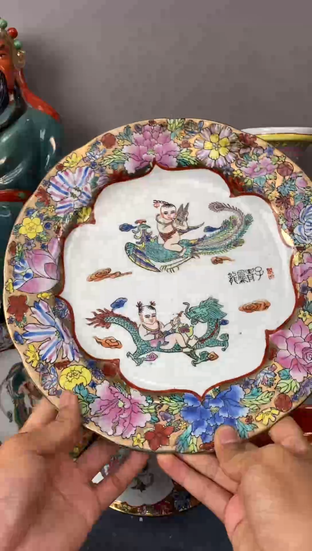 摆件陶567老厂瓷微瑕慎拍（已开价）