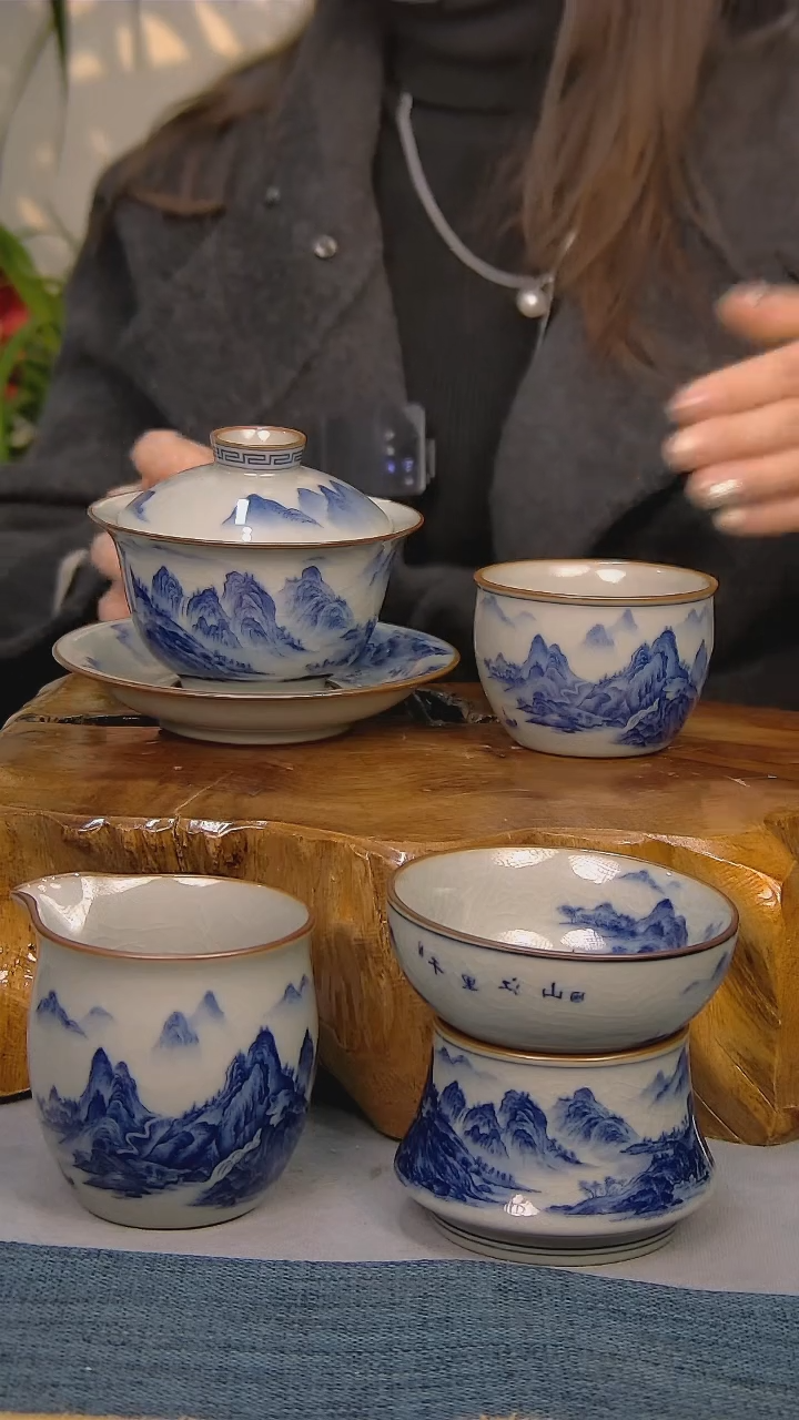 【闪购商品】简装家用款4件套 陶瓷家用茶具系列