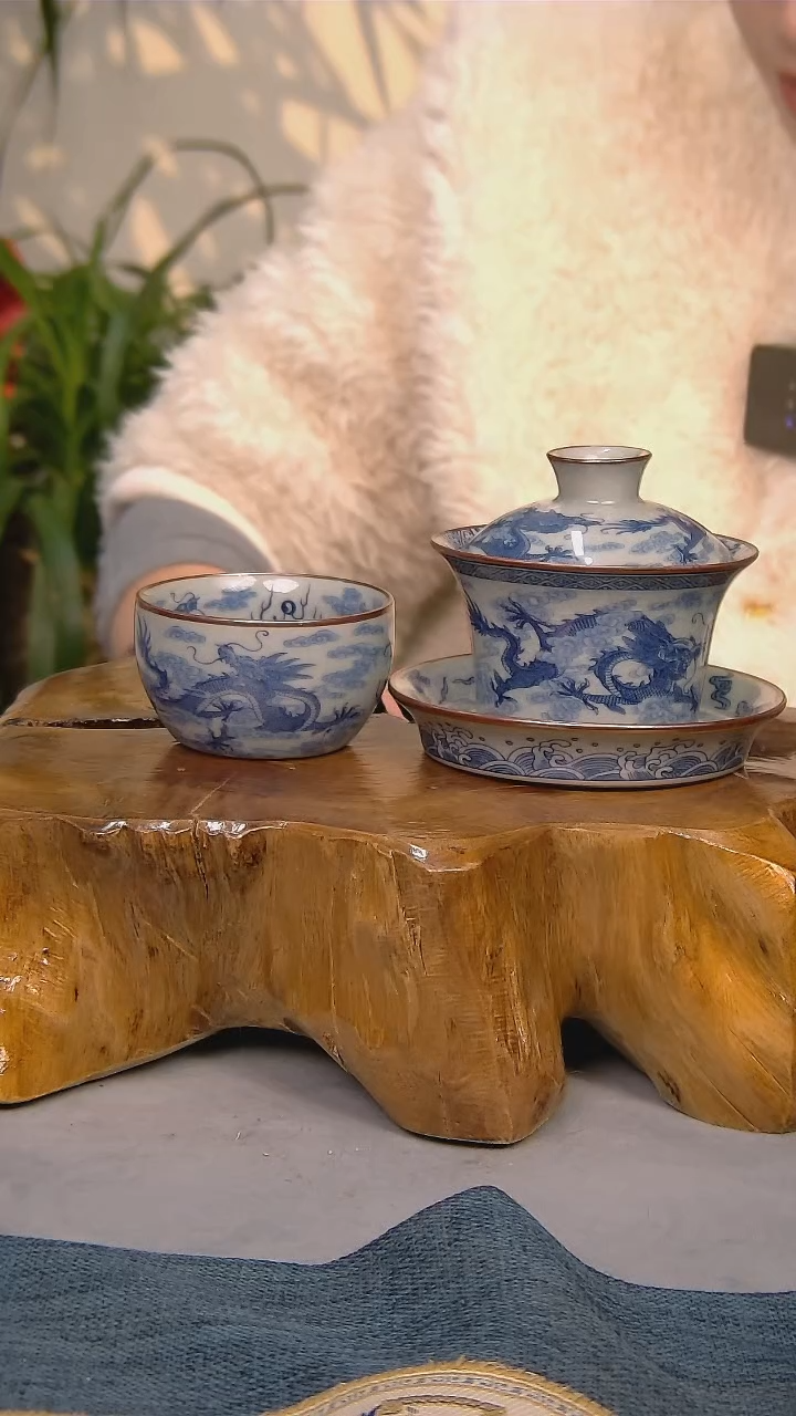 【闪购商品】 简装家用款2件套 陶瓷家用茶具系列