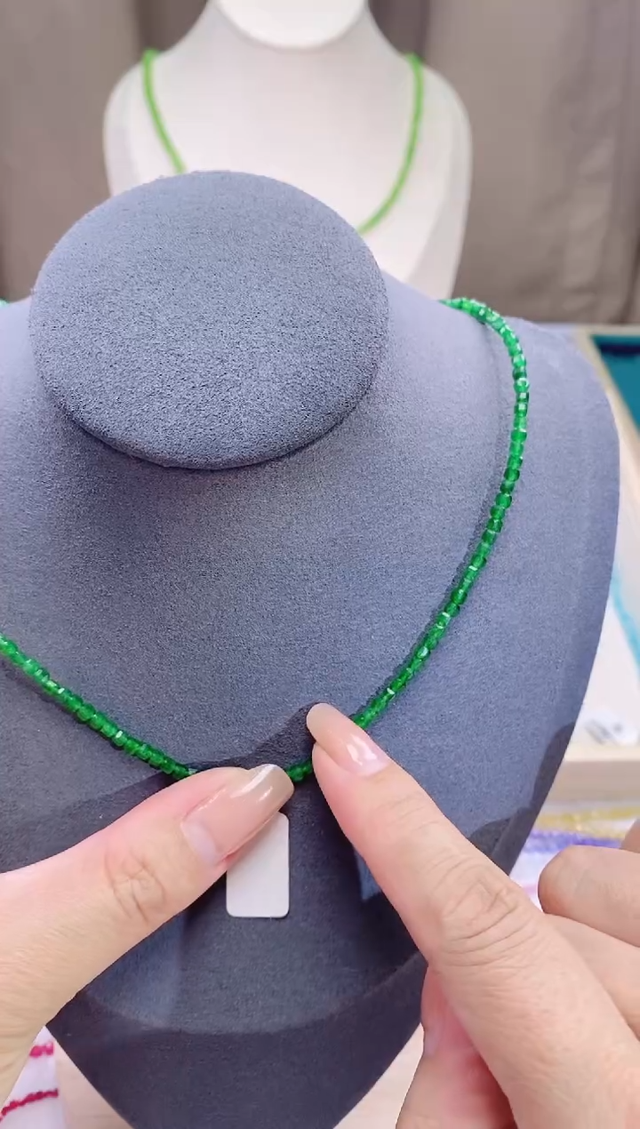 【闪购商品】祖母绿颈饰14K金镶嵌诗颜珠宝甄选SYZB99