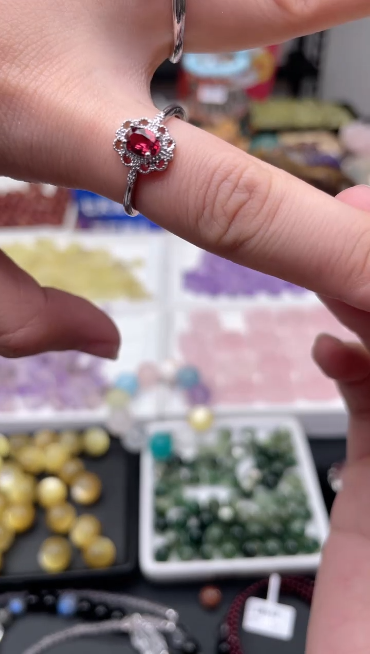 【闪购商品】石榴石颈饰未镶嵌29a多样性发其一/1.13/1个