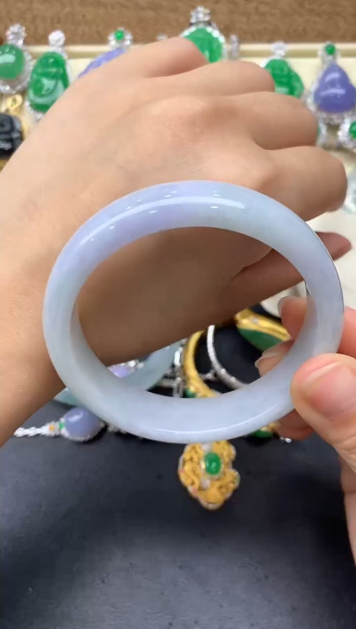 【闪购商品】翡翠手镯未镶嵌318-中国好珍宝