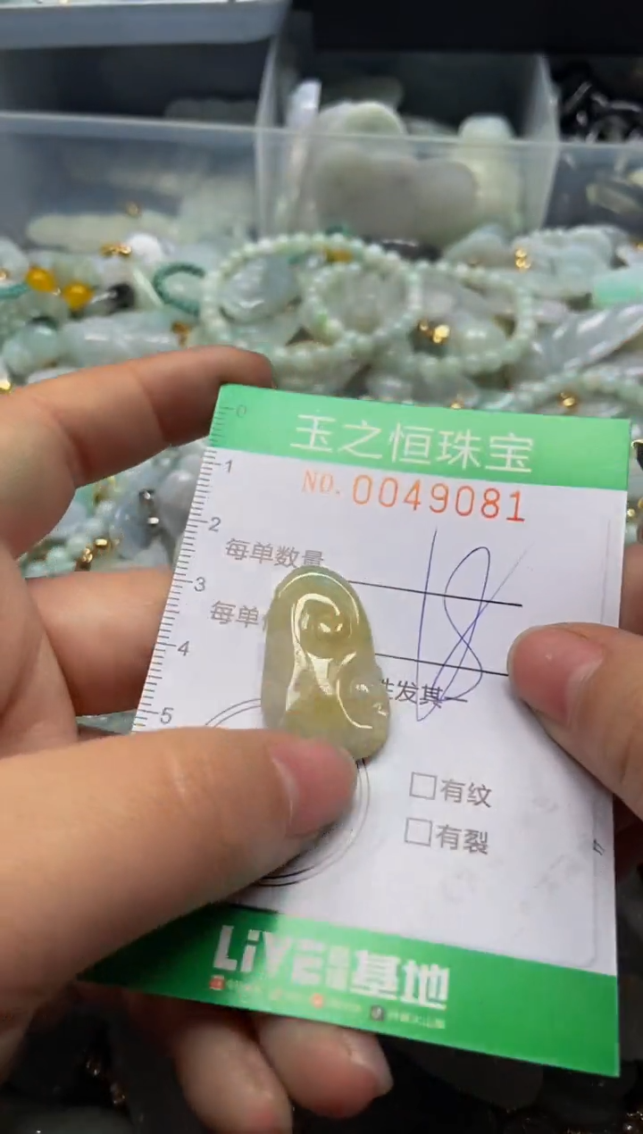 【闪购商品】翡翠颈饰未镶嵌闪购0049081