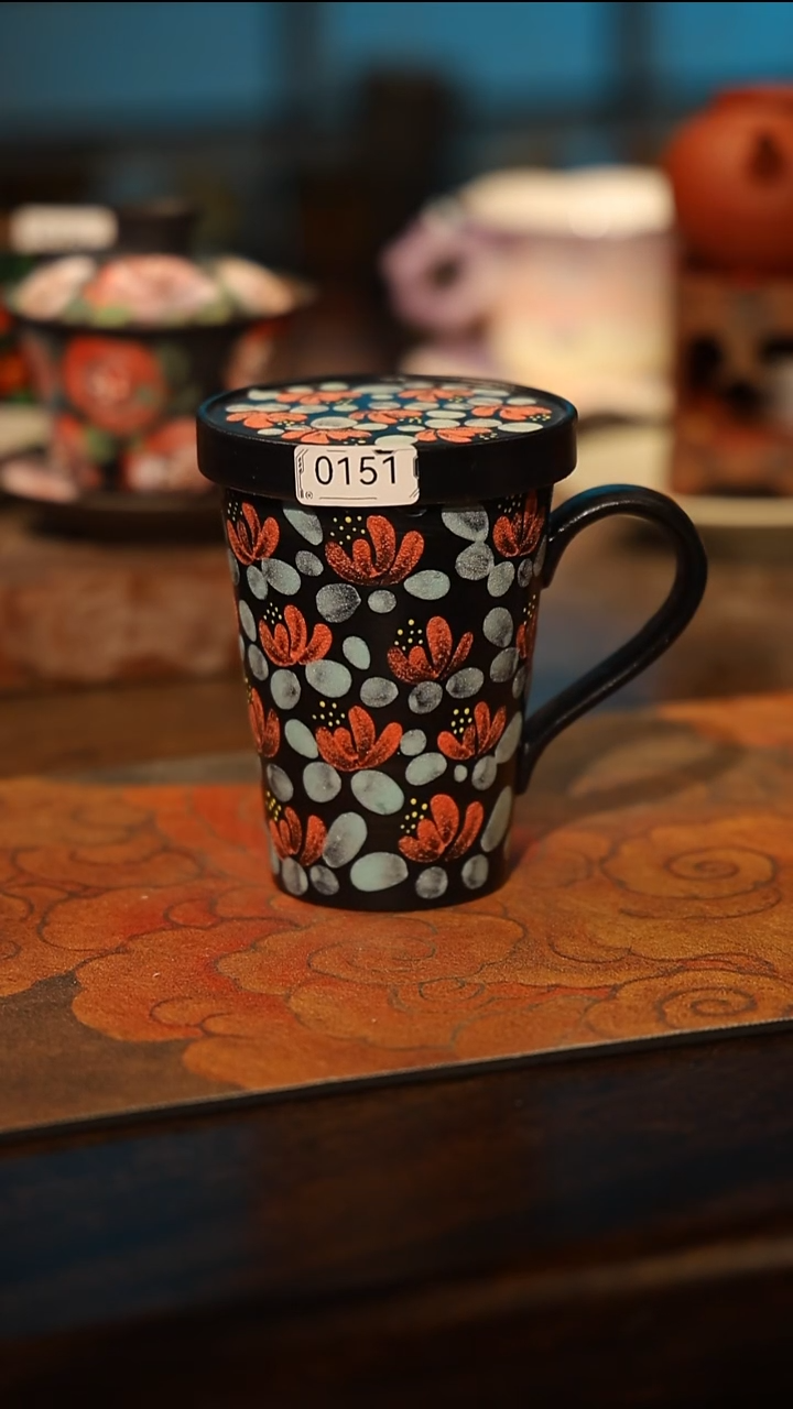 陶瓷景德镇高温釉下彩手工手绘款式@A0151