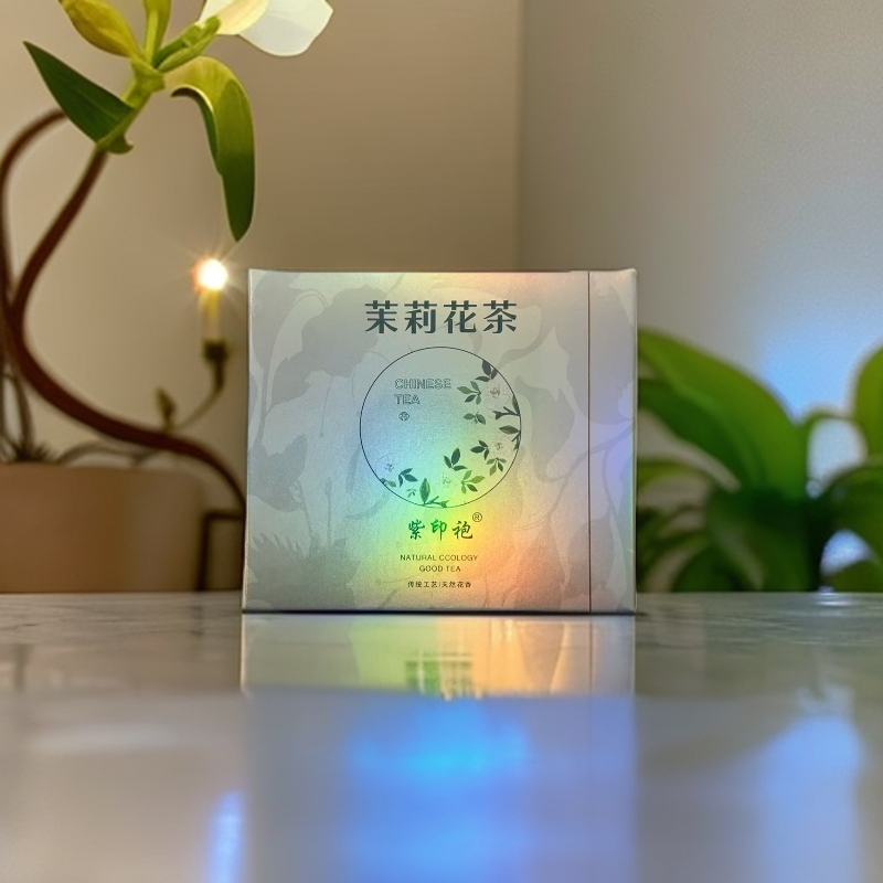 紫袍印茉莉花茶12泡60克