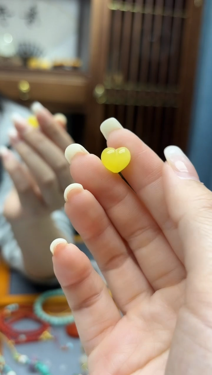 裸石蜜蜡未镶嵌我****️蜜蜡屁桃配件GW