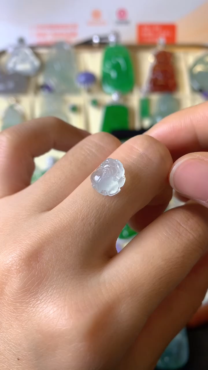 【闪购商品】定制翡翠未镶嵌1裸玉（客户意向镶嵌）