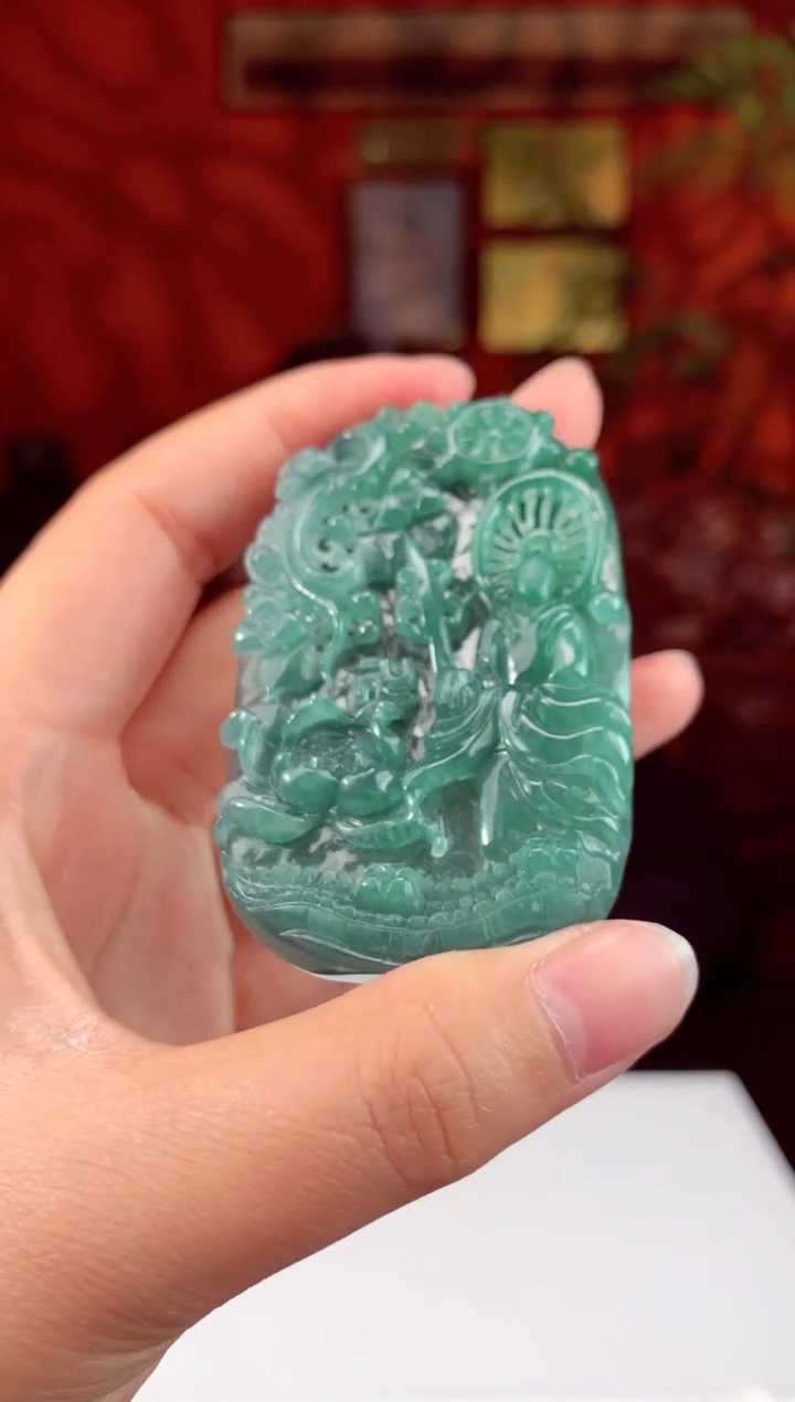 【闪购商品】定制翡翠未镶嵌天然A货翡翠（拍一发一）