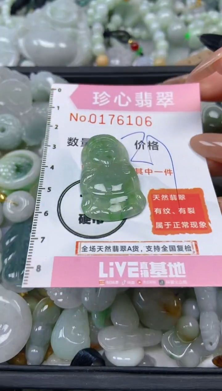【闪购商品】翡翠颈饰未镶嵌闪购0176106