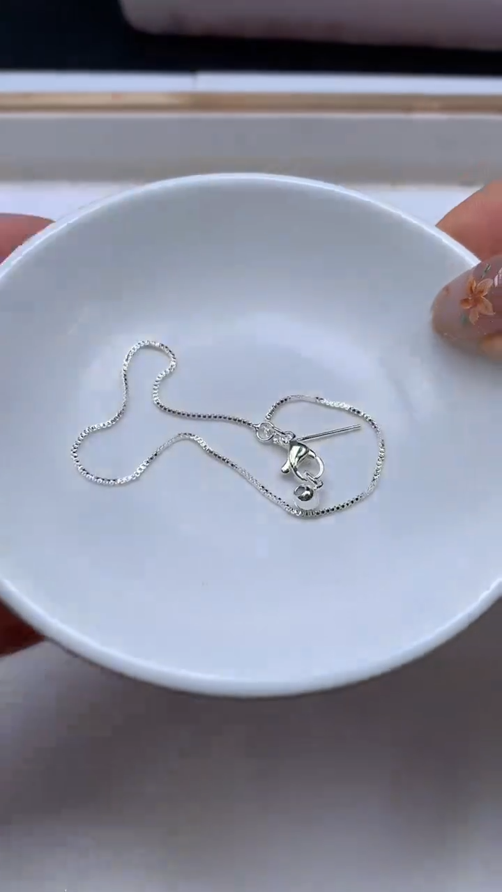 合金散珠玛瑙/玉髓E115 合 琻 银色手链2条5元