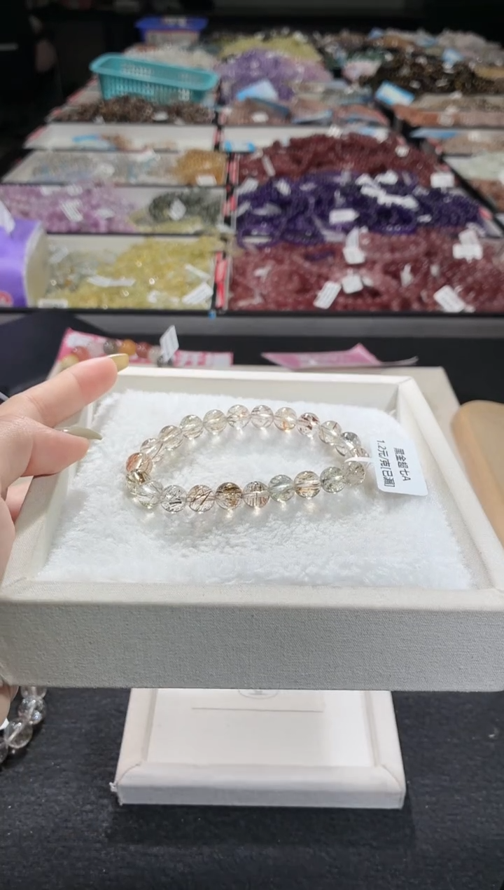 未镶嵌手链水晶432号 多样性发一EE  8+