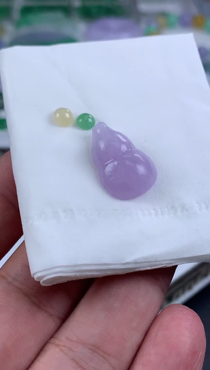 【闪购商品】定制翡翠未镶嵌多样性发一套