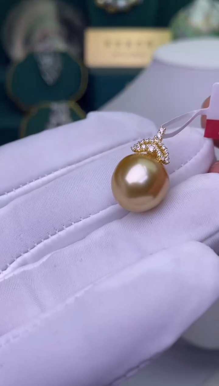 【闪购商品】海水珍珠颈饰银S925镶嵌1