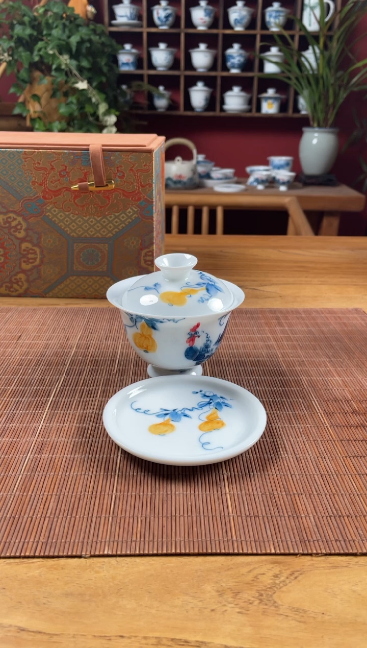 盖碗/杯群芳斋闪购链接（以闪拍图片为准）