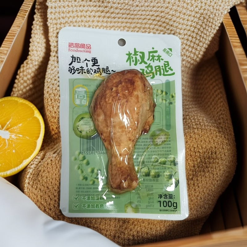 【保质期至26.1.24】裕昌食品 椒麻鸡腿100g*8袋