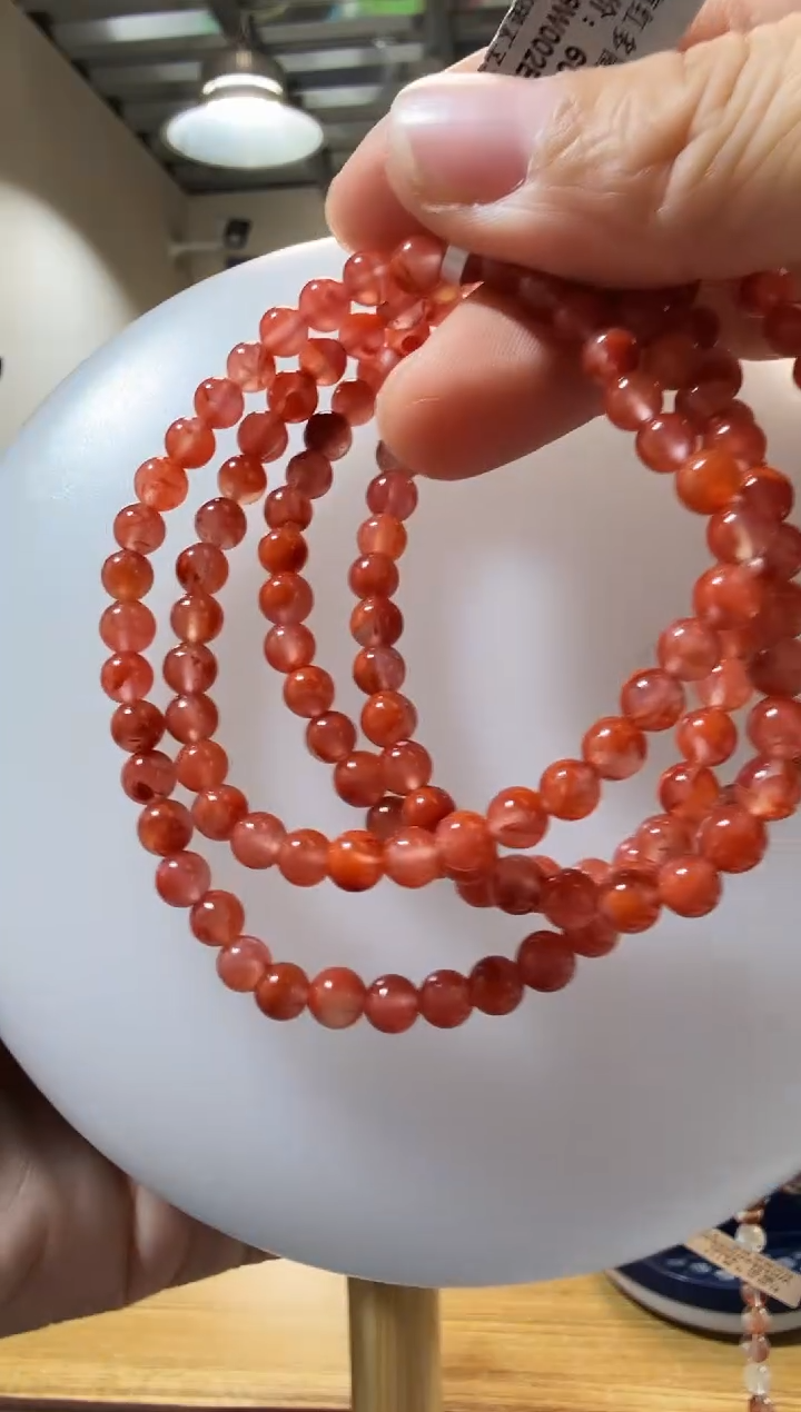 未镶嵌手链南红玛瑙优0202 约5mm