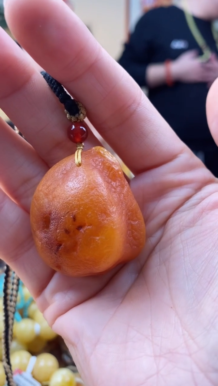 【闪购商品】琥珀颈饰未镶嵌吊坠