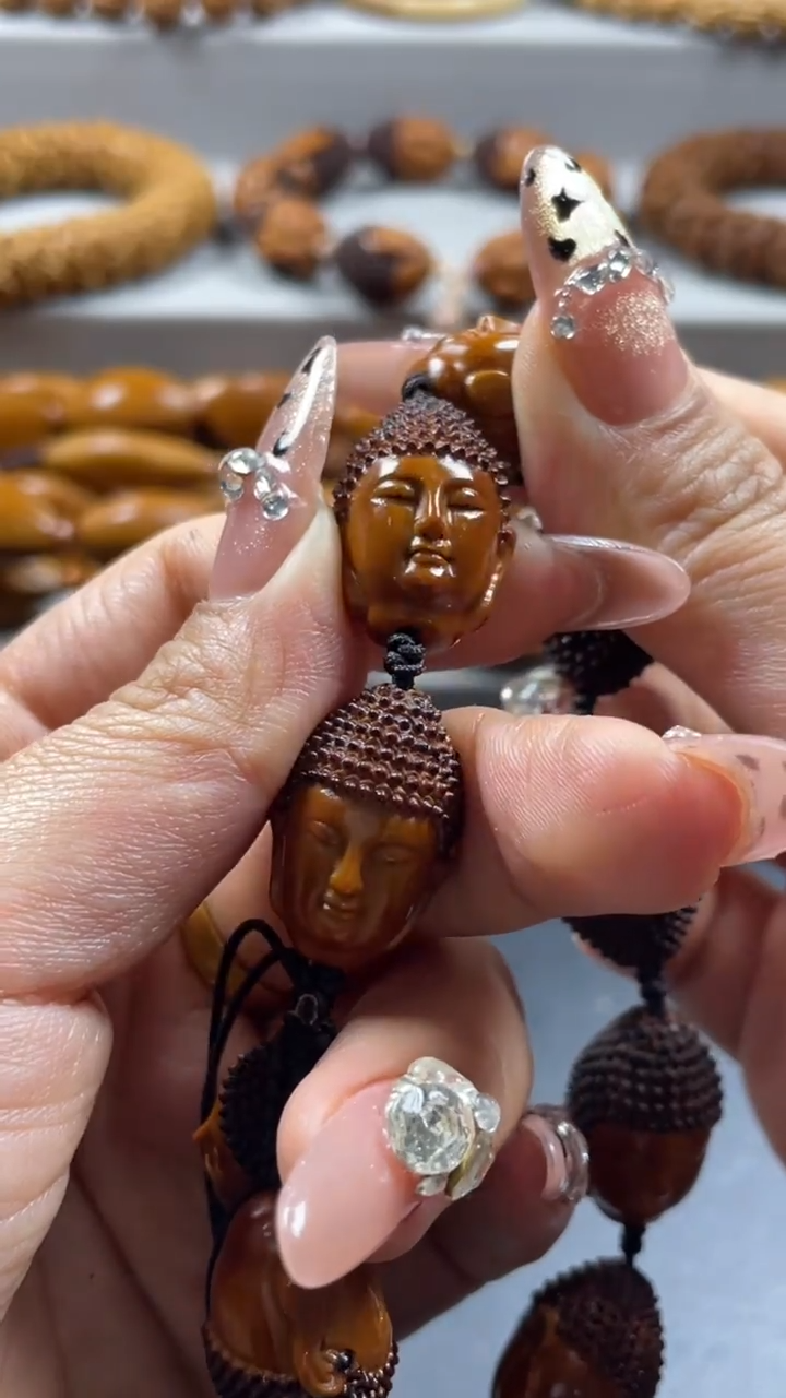 手串橄榄核橄榄核佛头手串