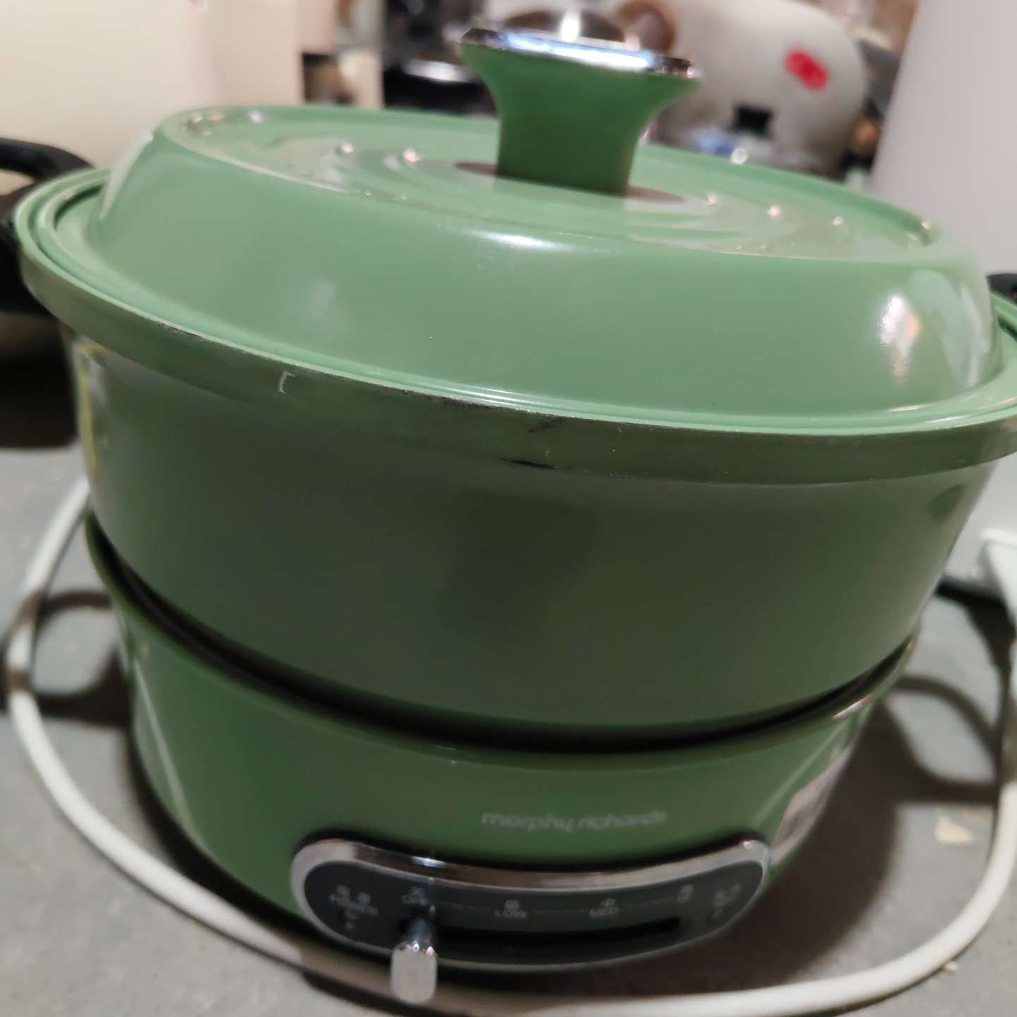 8新 MORPHY RICHARDS/摩飞电器 武汉仓多功能锅轻微划痕功能完好