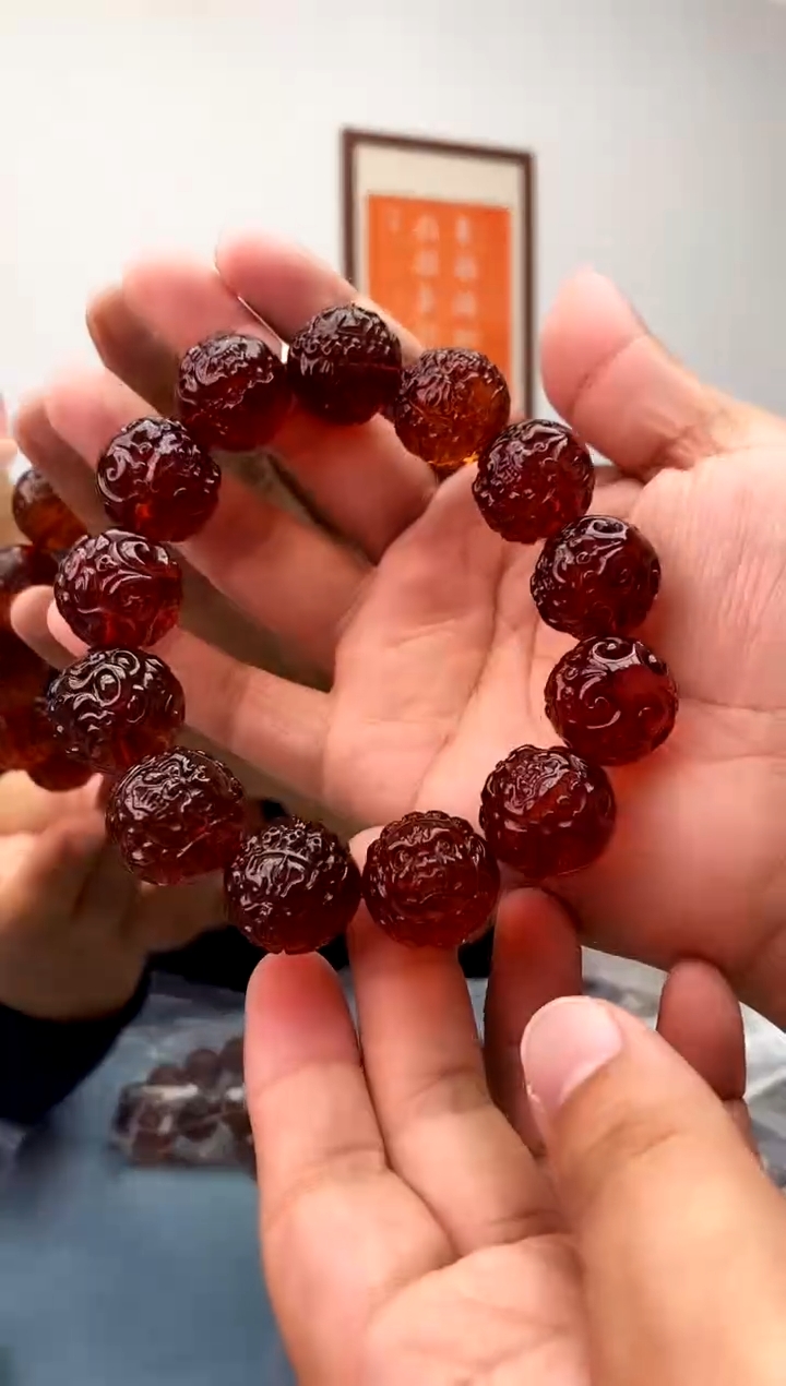 【闪购商品】琥珀珠宝奇石未镶嵌假一罚十，发一件