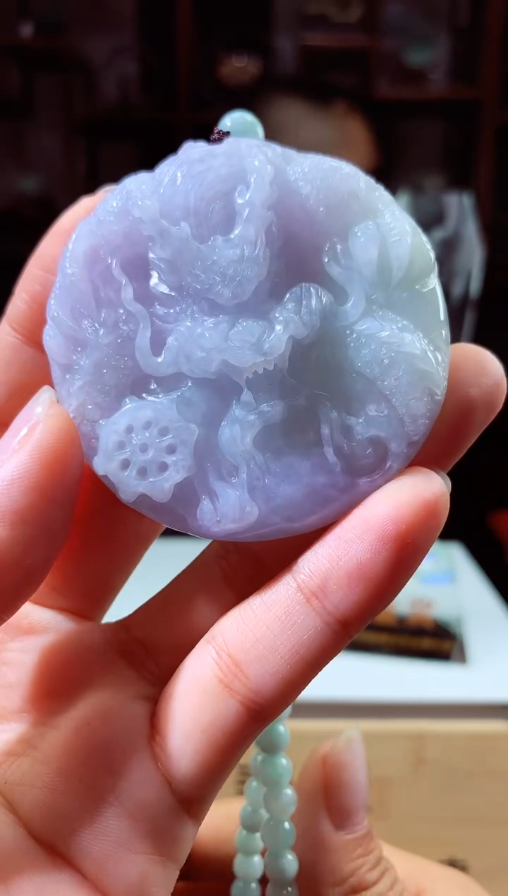 【闪购商品】定制翡翠未镶嵌L-@@YDWXJ21400036