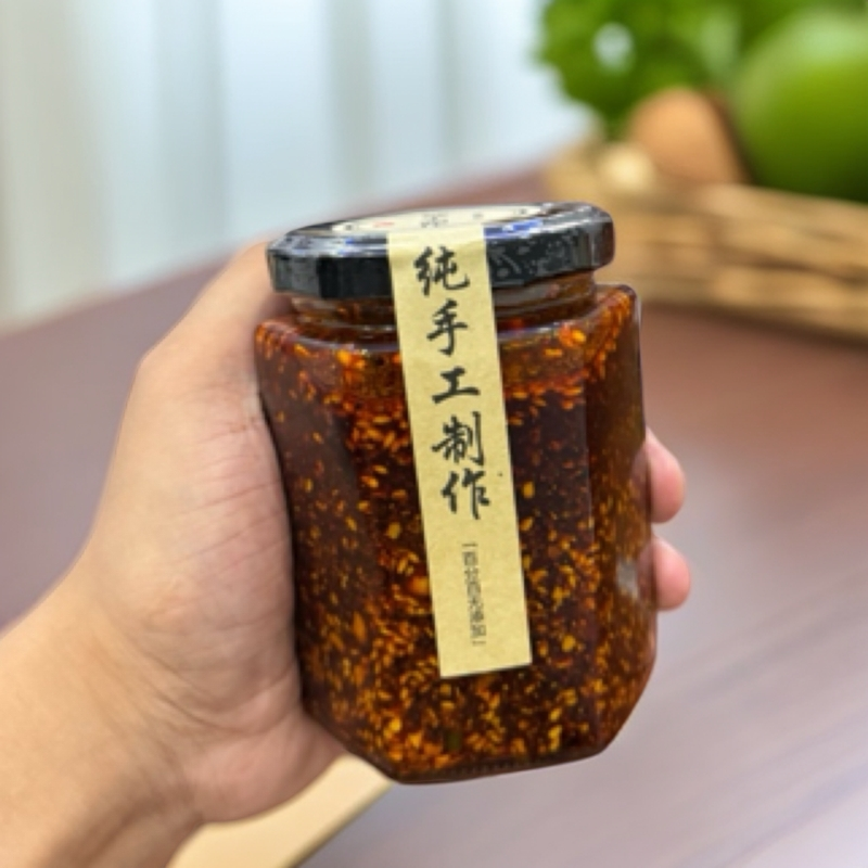 东妈妈纯手工辣椒油适合馒头凉皮凉菜香辣下饭菜