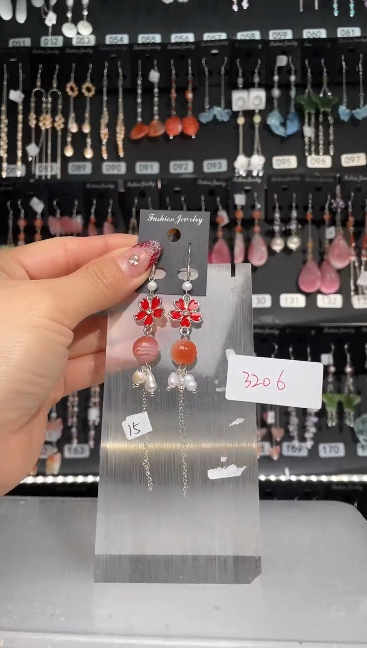 【闪购商品】紫晶耳饰银S925镶嵌喜欢拍