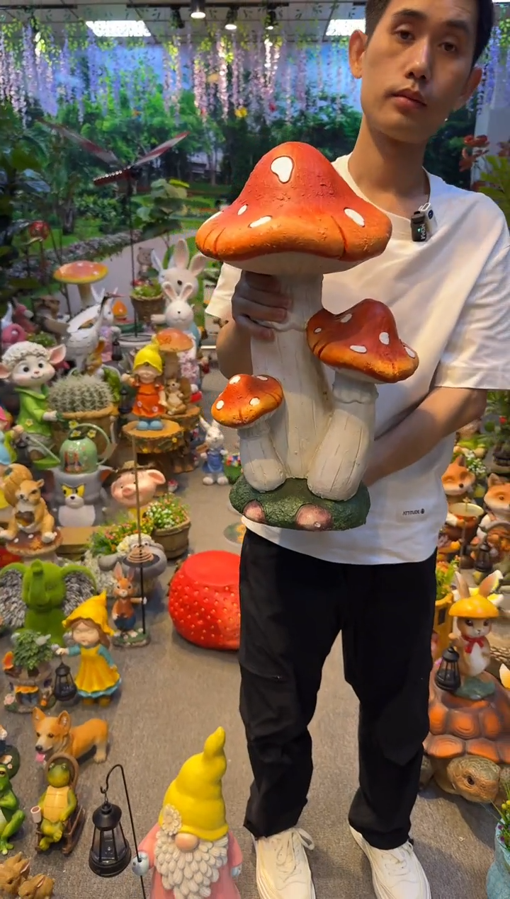 无花朵花园庭院摆件&00&