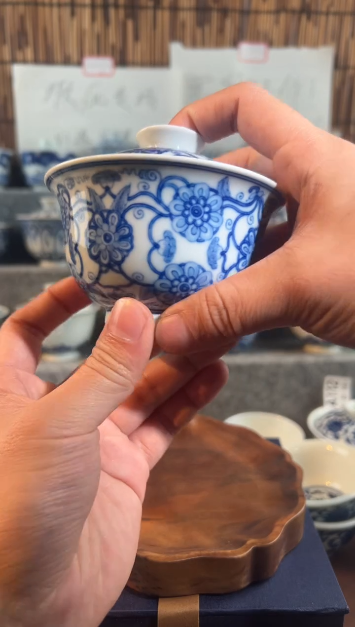 【闪购商品】027景德镇手工手绘茶具