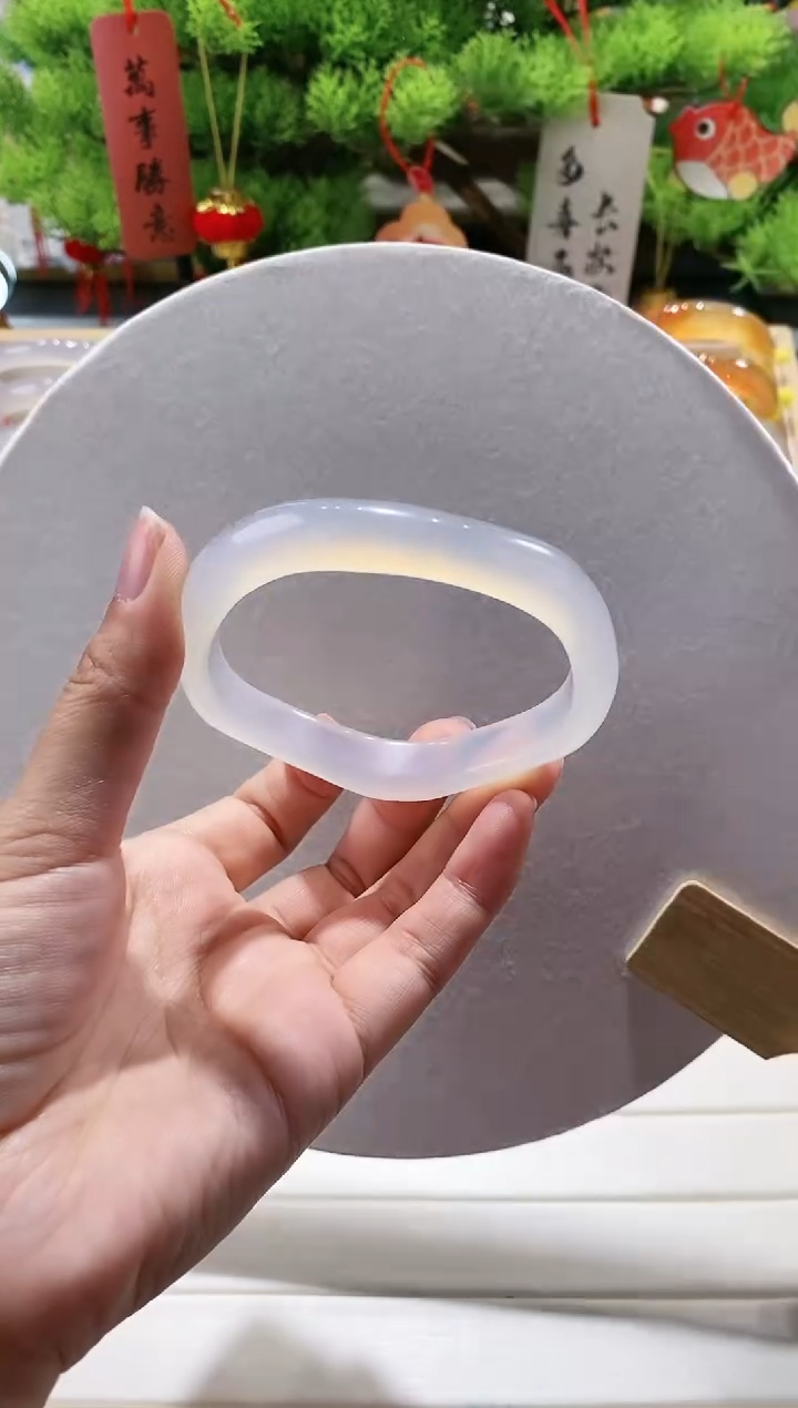 【闪购商品】玛瑙/玉髓手镯未镶嵌43-60.5