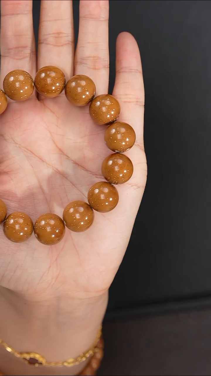 手串紫金鼠15mm大光珠