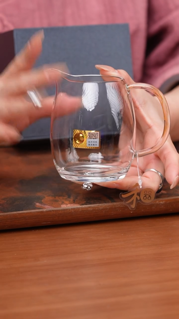 【闪购商品】禾器/凤彩澄然茶海/樱粉