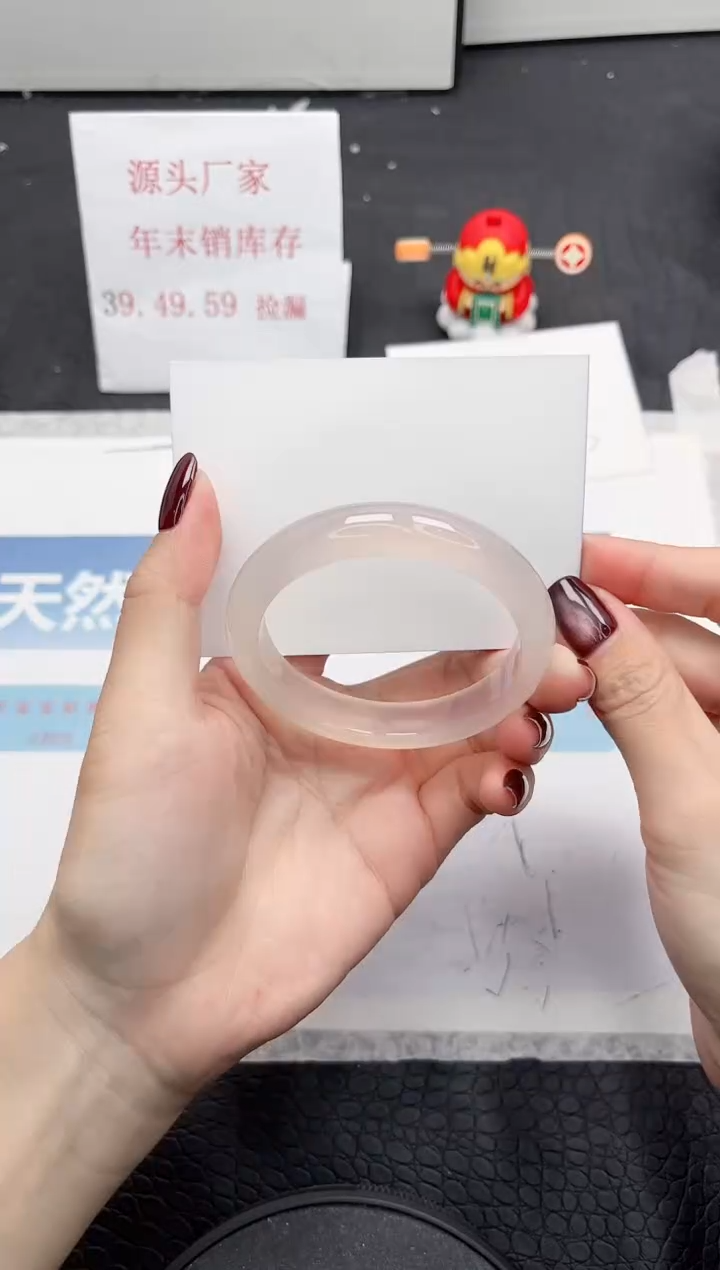 【闪购商品】石英质玉手镯未镶嵌118-54