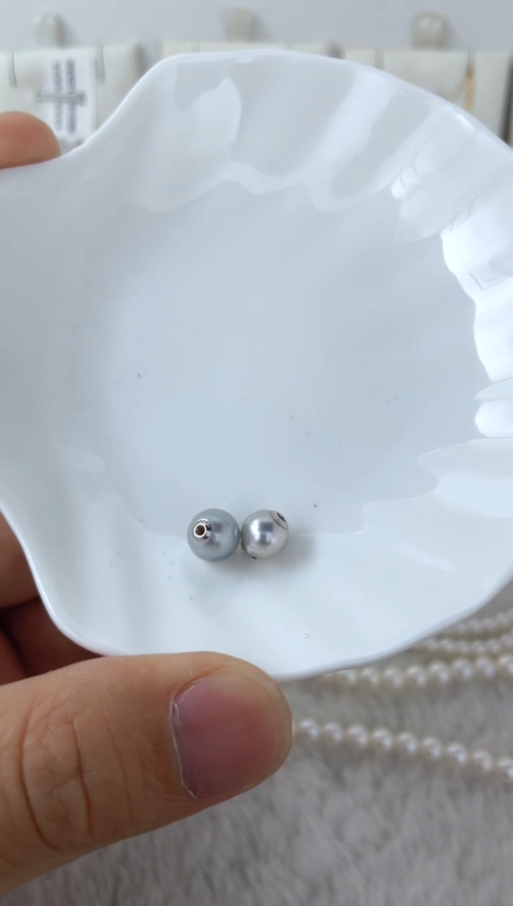 【闪购商品】海水珍珠颈饰18K金镶嵌发其一