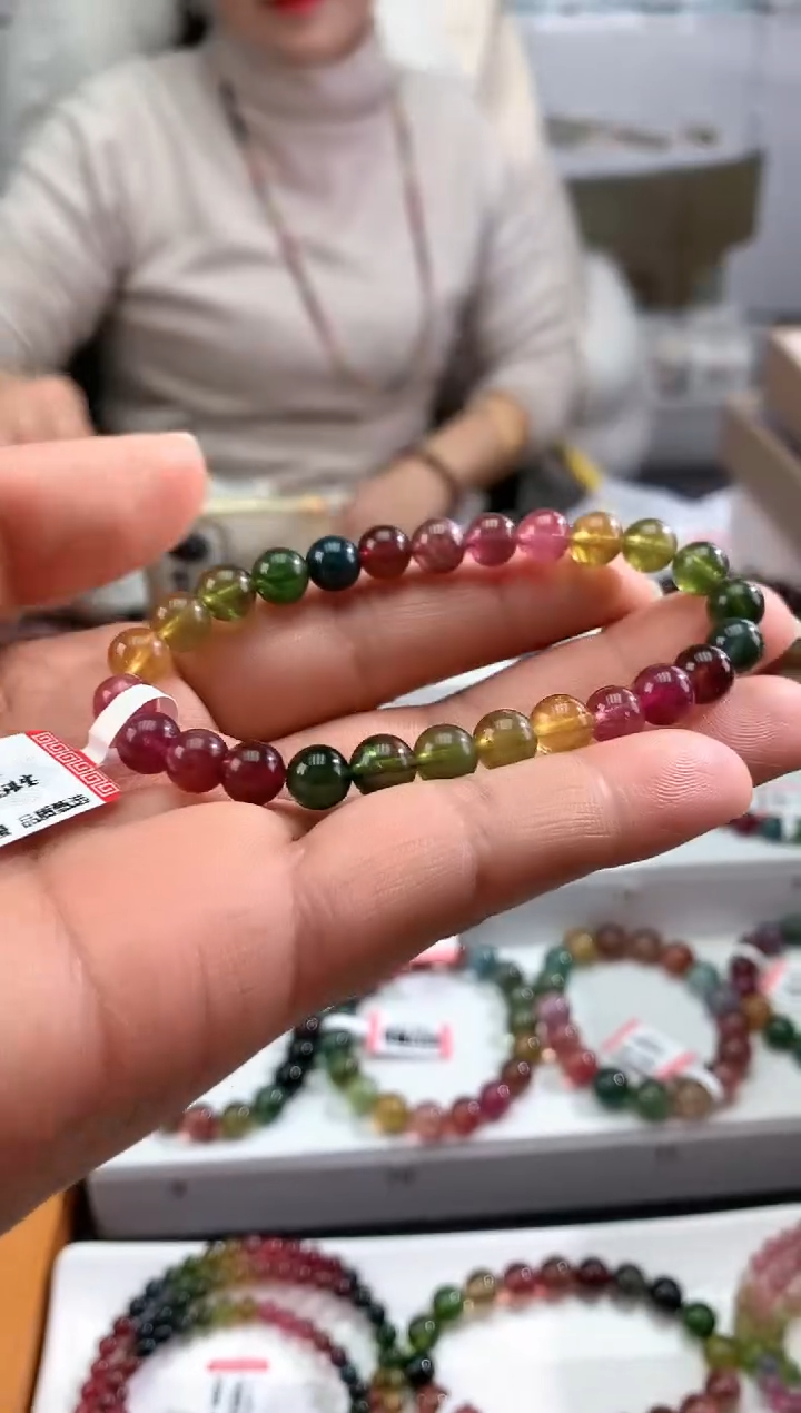 【闪购商品】碧玺手链未镶嵌多样性发一条