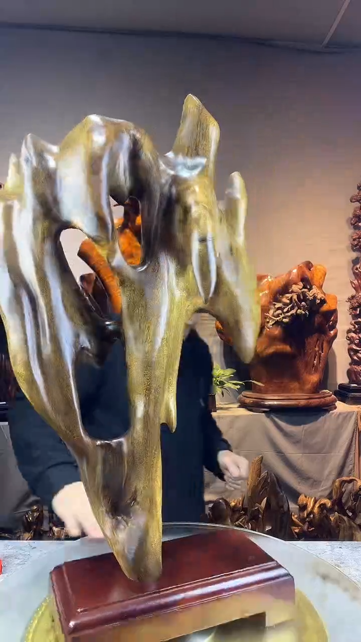 金丝楠正**哥小叶桢楠随行摆件68