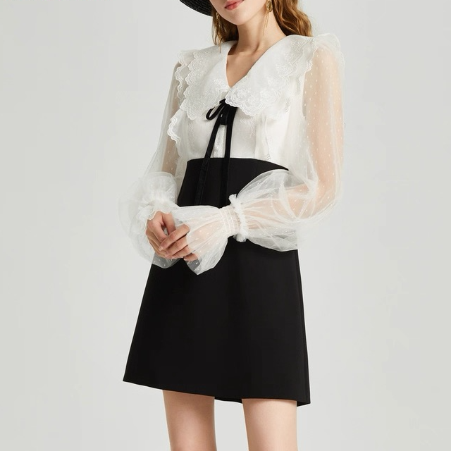 F2505-【卓】时尚百搭连衣裙#ZJY55L013