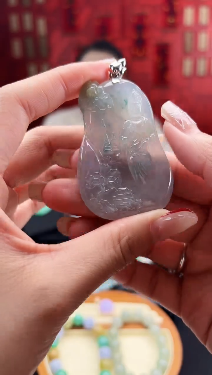 【闪购商品】翡翠颈饰未镶嵌吊坠