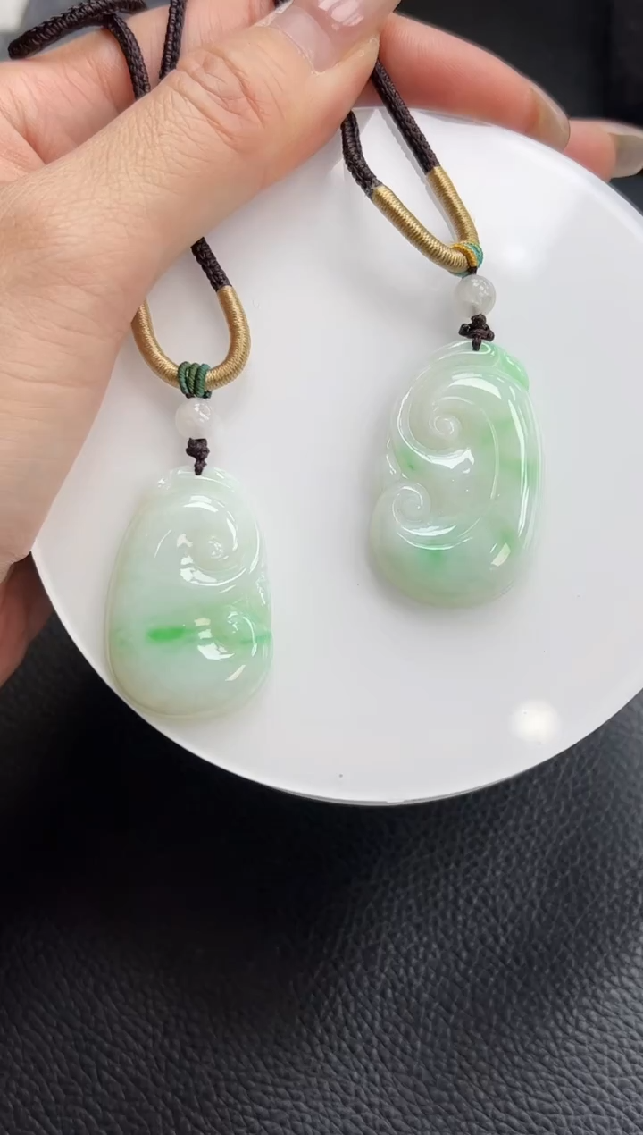 【闪购商品】翡翠颈饰未镶嵌YM1081-3 如意多样性发一