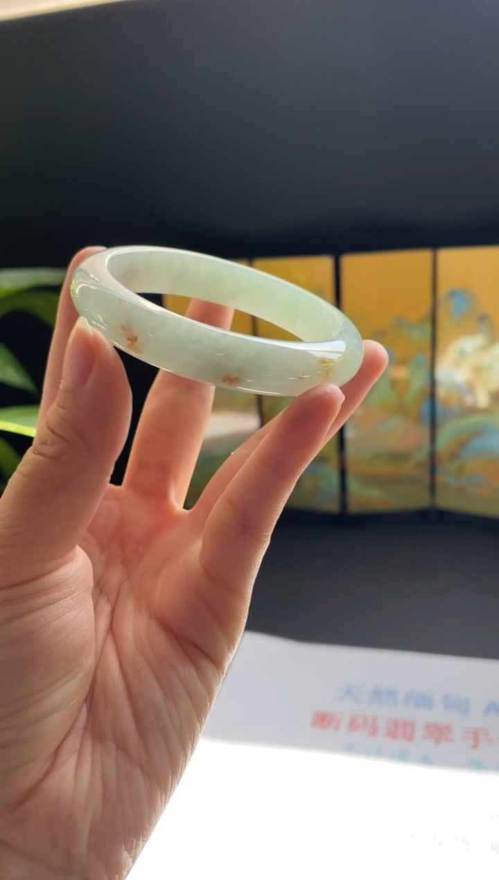 未镶嵌手镯翡翠（强推）30#天然缅甸A货翡翠手镯55-57圈口