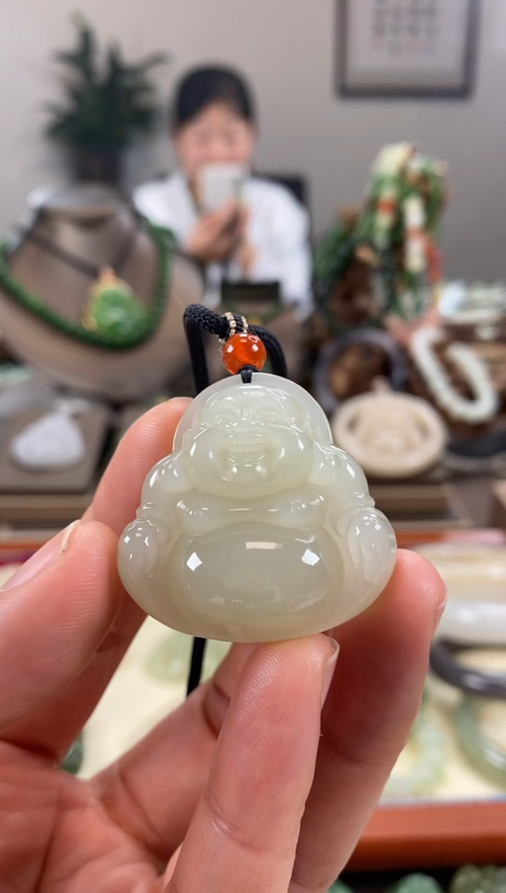 【闪购商品】和田玉颈饰未镶嵌佛公
