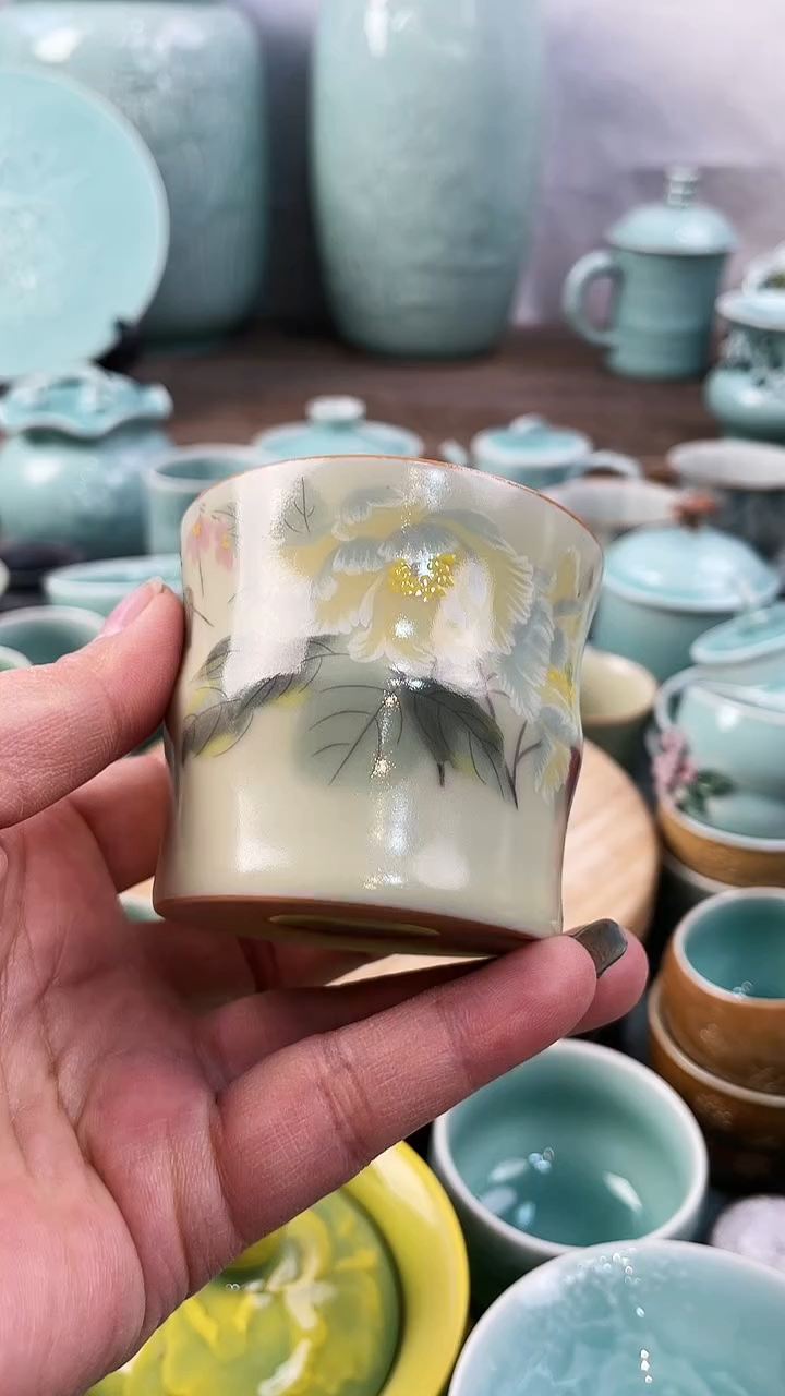 【闪购商品】特价 微瑕 慧仙青瓷