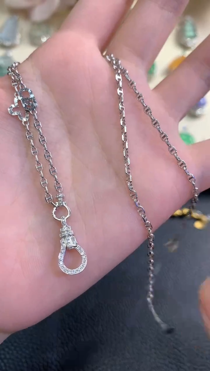 项链18K金秋日珠宝多样性发货一件Q63