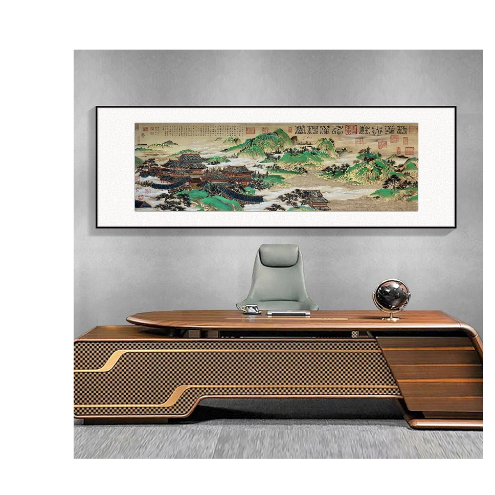 李月山教授作品《物华天宝人杰地灵》