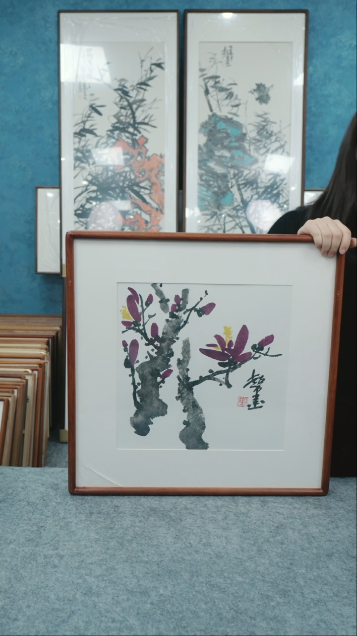 【闪购商品】国画50*50郑志超老师花鸟