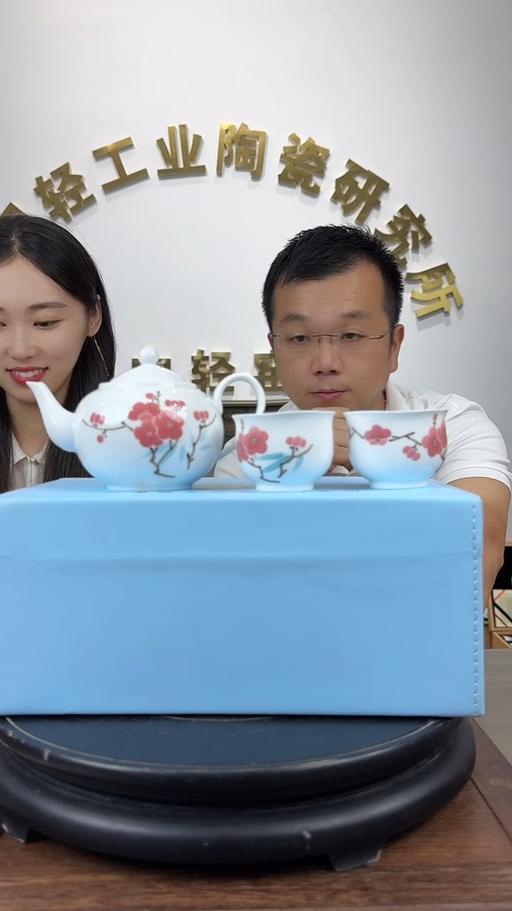 摆件景德镇陶瓷手工手绘摆件