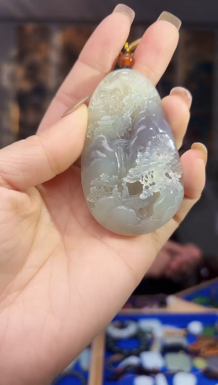 【闪购商品】和田玉挂件未镶嵌拍一发一