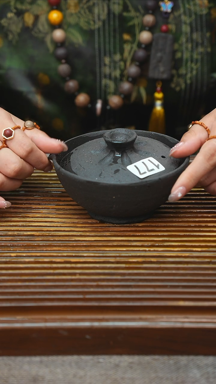 万古烧粗陶手工茶具